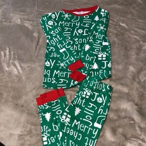 2-piece Christmas pajamas 100%cotton